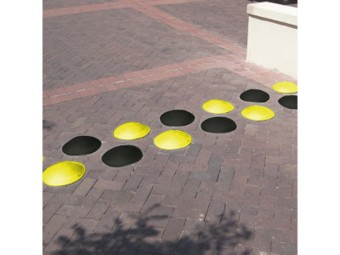 Plot de parking pour délimitation de zone - lot de 20