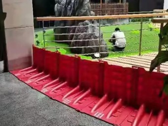 Barrière anti-inondation modulable