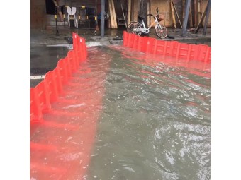 Barrière anti-inondation modulable