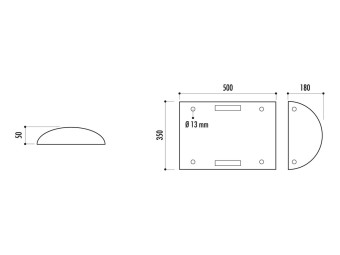 Kit ralentisseur 50 mm