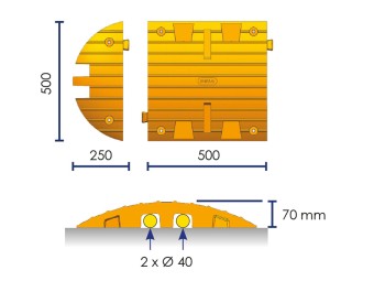 Ralentisseur poids lourd HD 700