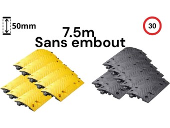 Ralentisseur 50 cm - 30 km/h - en pack près à poser