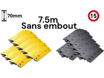 Ralentisseur 70 cm - 15 km/h - en pack près à poser
