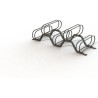 Support vélo cintre 5 places galvanisé