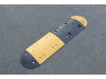 Ralentisseur type dos d'âne - H : 50 mm vitesse de passage 10-15 km/h