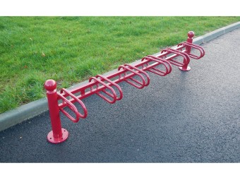 Support vélo Chartrons 6 places tête boule