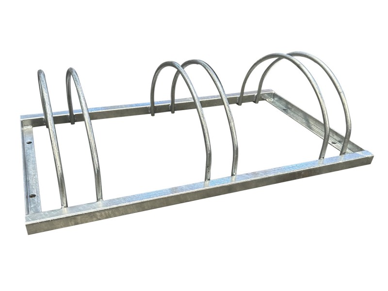 Rack à vélo 3 ou 5 places galvanisé - ECO