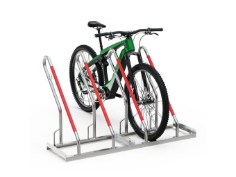 Support vélo galvanisé R50W unilatéral – 2 à 6 places