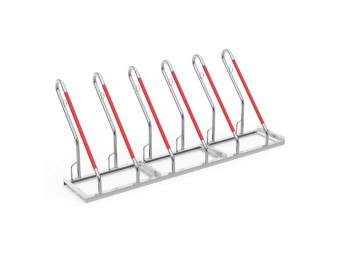 Support vélo galvanisé R50W unilatéral – 2 à 6 places