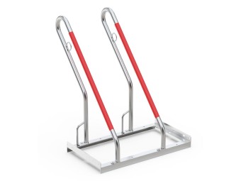 Support vélo galvanisé R50W unilatéral – 2 à 6 places