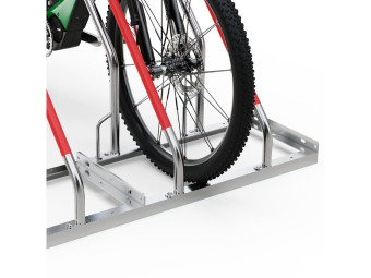 Support vélo galvanisé R50W unilatéral – 2 à 6 places