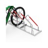 Support vélo galvanisé R50W unilatéral – 2 à 6 places