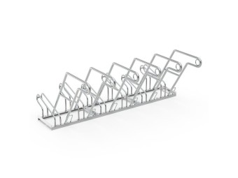 Support vélo compact R26S galvanisé – 2 à 6 places unilatérales