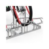 Support vélo compact R25S galvanisé – 2 à 6 places unilatérales