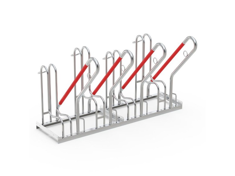 Support vélo compact R45S pour pneus larges – 2 à 6 places galvanisée