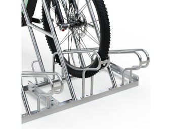 Support vélo compact R26S galvanisé – 2 à 6 places unilatérales