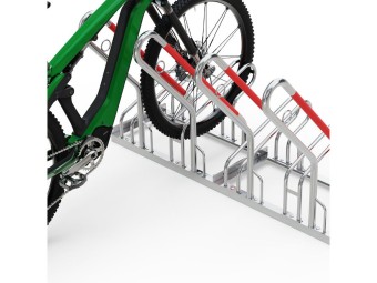 Support vélo compact R25S galvanisé – 2 à 6 places unilatérales