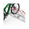 Support vélo compact R25S galvanisé – 2 à 6 places unilatérales