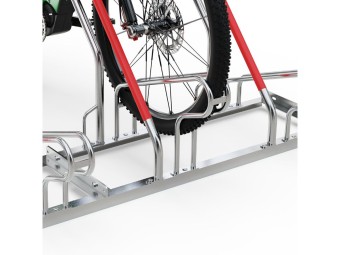 Support vélo espacé R25W galvanisé – 2 à 6 places unilatérales