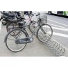 Parc à vélo 10 places en acier inoxydable