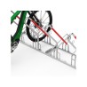 Support vélo espacé R25W galvanisé – 2 à 6 places unilatérales