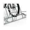 Support vélo espacé R26W galvanisé – 2 à 6 places unilatérales