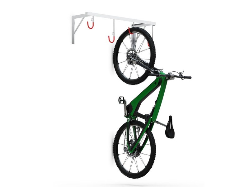 Support mural vélo H1 – Compact, 3 à 5 places, pneus jusqu’à 65 mm