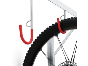 Support mural vélo H1 – Compact, 3 à 5 places, pneus jusqu’à 65 mm