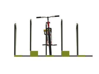 Range vélo TOTEM 5 places securisées