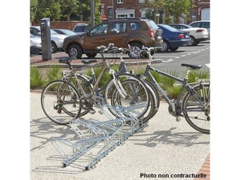 Râtelier vélos Hollande 6 - 8 - 10 - 20 vélos en face à face