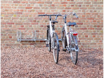 Range 4 ou 5 vélos mural à 45° ou 90°