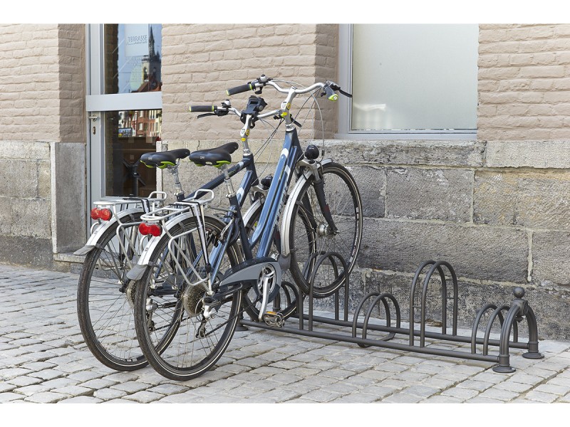 Range 5 vélos Versailles à double niveau