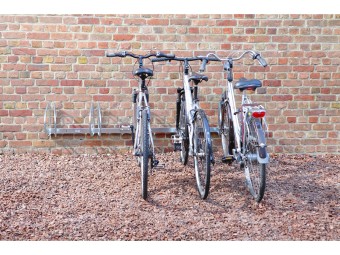 Range 4 ou 5 vélos mural à 45° ou 90°