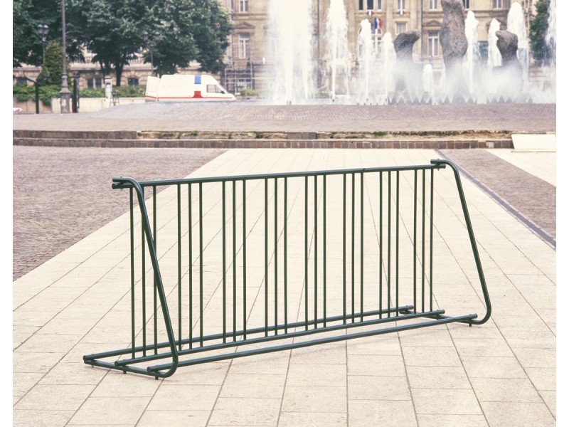 Râtelier 16 vélos face à face