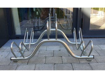 Râtelier 3 - 5 - 6 ou 9 vélos sur 2 niveaux - extensible