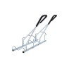 Râtelier 2 vélos avec arceau gainé - extensible