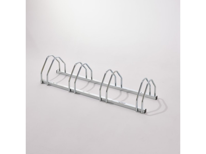 Râtelier 4 vélos - 3 largeurs de pneus différentes