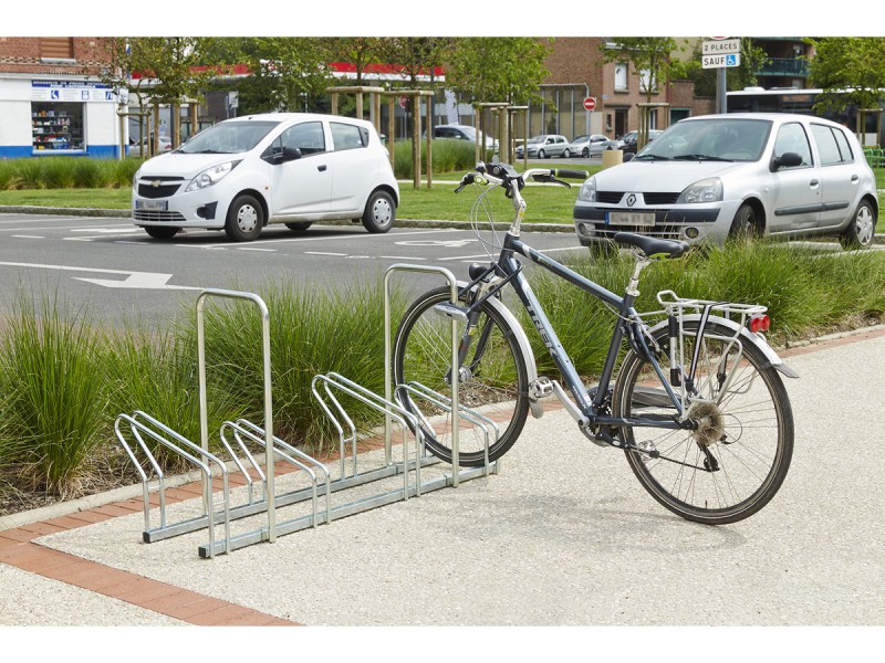 Râtelier vélos Hollande antivol 3-4-5-6-8-10 vélos côte à côte
