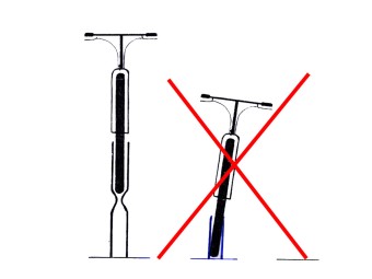 Râtelier 2 à 5 vélos sur 2 niveaux