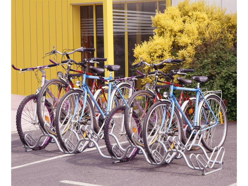 Râtelier 3 - 5 - 6 ou 9 vélos sur 2 niveaux - extensible