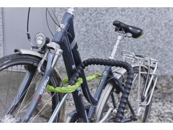 Râtelier 2 vélos avec arceau gainé - extensible