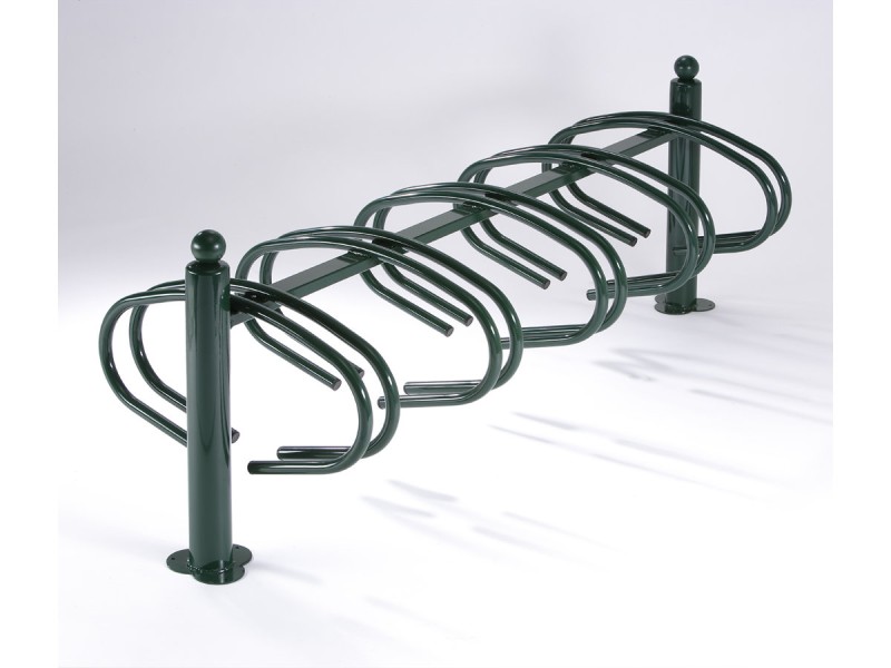 Râtelier New York 3 - 5 ou 10 vélos en acier