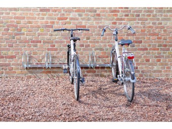Range 4 ou 5 vélos mural à 45° ou 90°