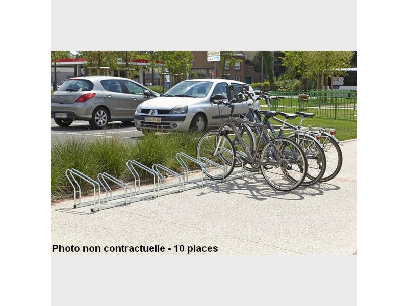 Râtelier vélos Hollande 3-4-5-6-8-10 vélos côte à côte