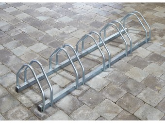 Ratelier vélo au sol 3, 4 ou 5 vélos