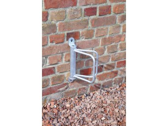 Râtelier 1 vélo mural bloque roue à 45° ou 90°