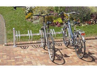 Râtelier New York 3 - 5 ou 10 vélos en acier