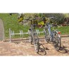 Râtelier New York 3 - 5 ou 10 vélos en acier