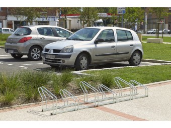 Râtelier vélos Hollande 3-4-5-6-8-10 vélos côte à côte