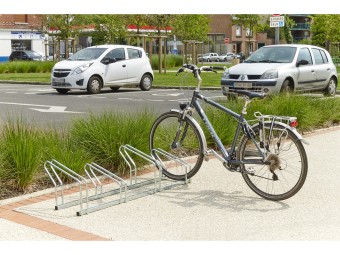 Râtelier vélos Hollande 3-4-5-6-8-10 vélos côte à côte